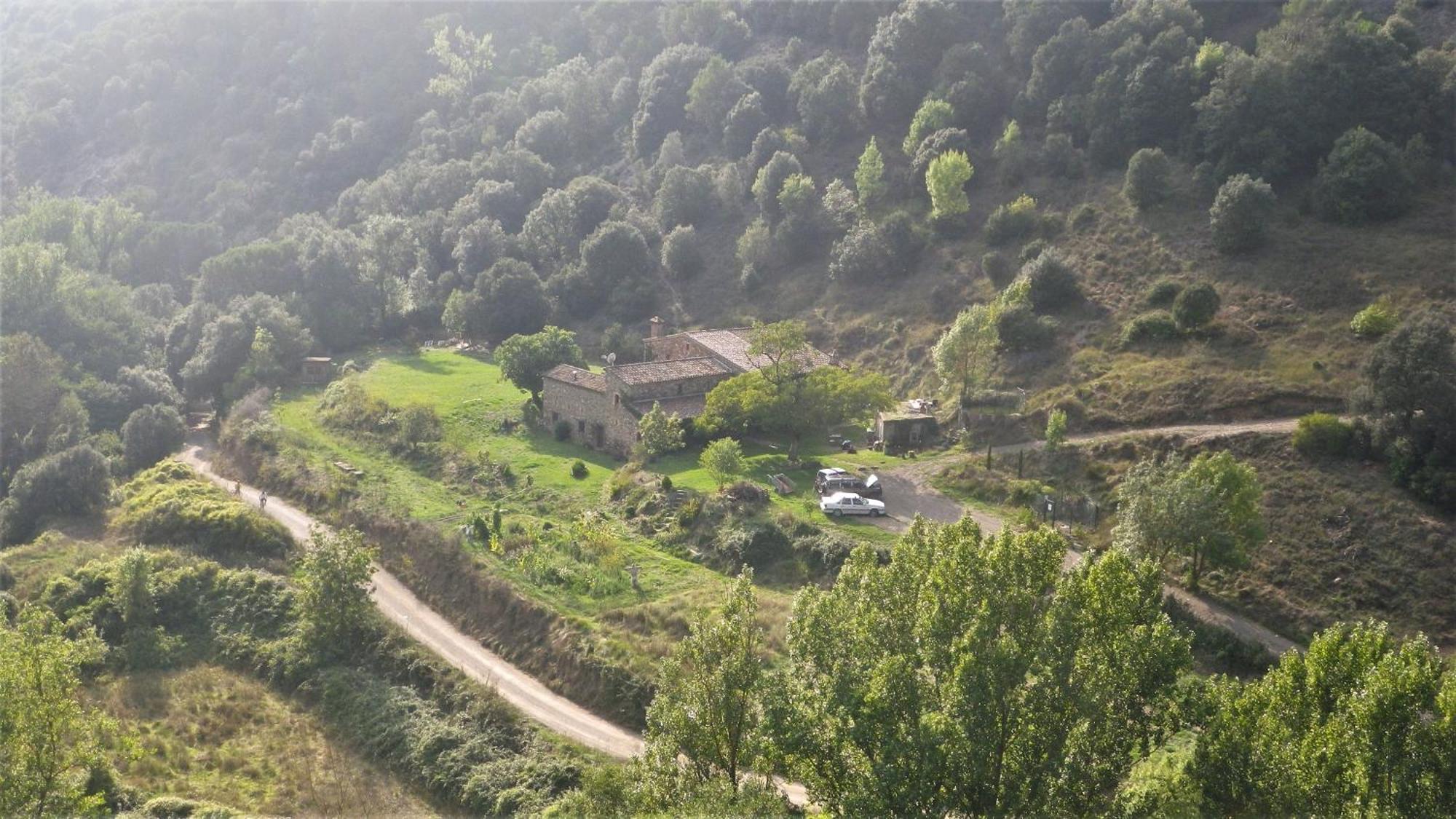 Bed And Breakfast Casanova De Sant Miquel Aiguafreda Exterior foto