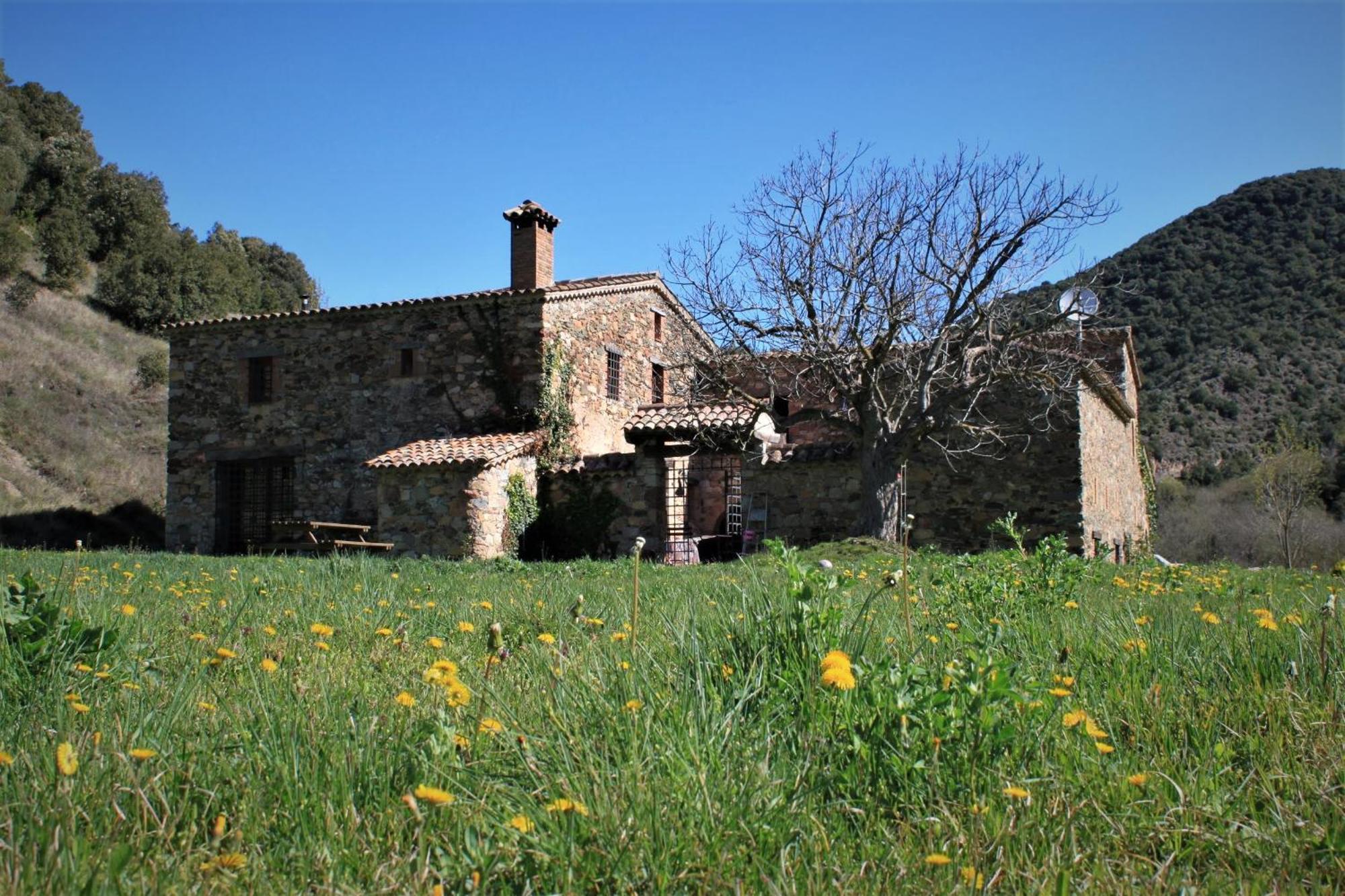 Bed And Breakfast Casanova De Sant Miquel Aiguafreda Exterior foto